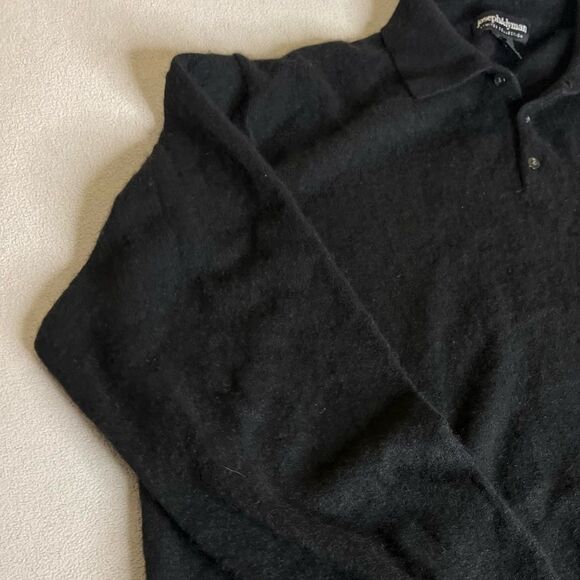 Joseph & Lyman 100% Pure Cashmere  Size XL Black - Picture 9 of 16